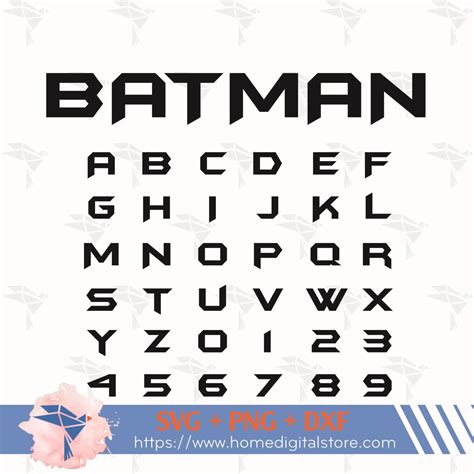 download batman font.